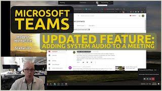 How to play videos with audio over a Microsoft Teams meeting - Mar 10 2020 update