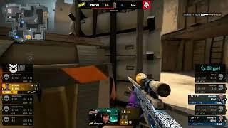 CS:GO - S1mple Crazy Clutch vs G2  | PGL MAJOR ANTWERP 2022