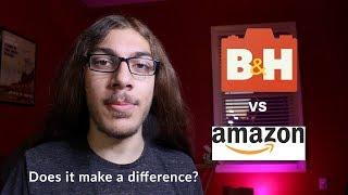 B&H vs. Amazon - where should you buy your gear?