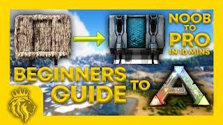 BEGINNERS GUIDE To ARK: Survival Evolved | Noob To Pro In Under 10 Mins!