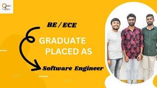 PLACEMENT ROADMAP | ECE Graduate placed as SOFTWARE TESTING  from QSpiders Rajajinagar