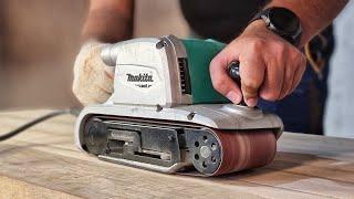 Makita Belt Sander M9400 actual use