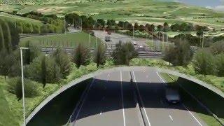 A465 Section 2/Adran 2: fly-through video/fideo o'r awyr