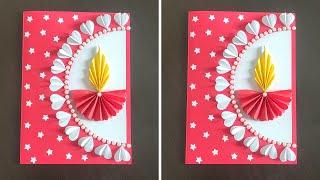 Diwali Card | DIY Deepawali Card | Easy Card Making Idea | Greeting Card | Festival Card