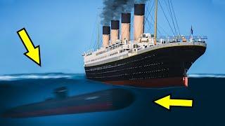 GTA 5 Titanic Sinking (Submarine Crash Into Titanic) Underwater Scene