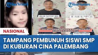 Tampang 4 Terduga Pembunuh Siswi SMP di Palembang Viral, Semua Pelaku Masih Bocah