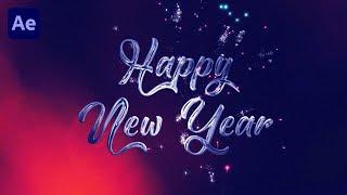 HAPPY NEW YEAR 2024 | Greeting Animation in Adobe After Effects