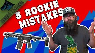 Top 5 AR 15 Mistakes New Gun Owners Make