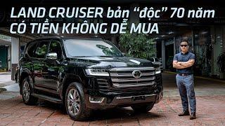 Cận cảnh Toyota Land Cruiser bản ĐẶC BIỆT 70 NĂM - Cỗ máy khiến mọi "Chủ tịch" MÊ MẨN