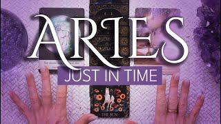 ARIES TAROT READING | "WITHIN THE NEXT 3 DAYS!" JUST IN TIME