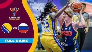 Bosnia and Herzegovina v Russia - Full Game - FIBA Women's EuroBasket Qualifiers 2021