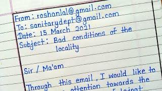 Formal email writing in english || Email writing formal in english