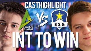 Int to win! | ESG vs ad hoc | Cast-Highlights von Johnny und Sola