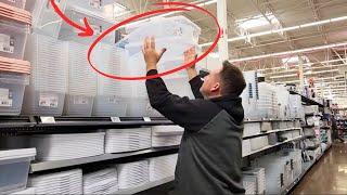 The BRILLIANT new reason everyone's buying cheap Walmart storage bins!