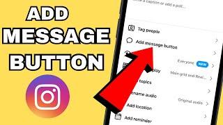 How to Add Message Button To Instagram Post