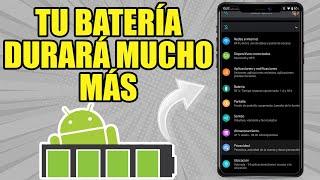 HAZ que la Batería de tu Celular Dure mucho mas con estos ajustes | Mas Duración | Ahorro de Batería