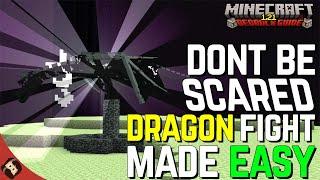 EASY TIPS To Beat The Ender Dragon | Minecraft Bedrock Guide 1.21 EP23