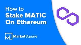 How to Stake MATIC on the Ethereum Network | Polygon Staking Tutorial