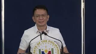 Press Conference of Senate President Francis "Chiz" Escudero (July 9, 2024)