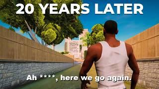 Beating GTA San Andreas For First Time 20 YEARS LATER…