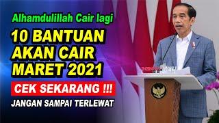 10 BANTUAN PEMERINTAH YANG CAIR BULAN MARET 2021