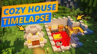 Underground House in Minecraft | #Shorts Timelapse