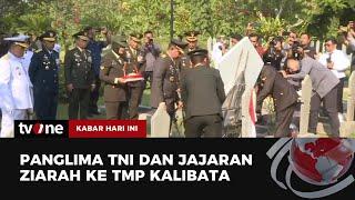 Panglima TNI Bersama Para Petinggi TNI Lakukan Ziarah Tabur Bunga di TMP Kalibata | Kabar Hari Ini