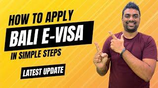 How to Apply Bali E-Visa for Indians || Step by Step Guide