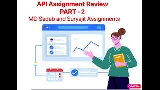 API Assignment Review | Part 2 |  Testing Mini Bytes | Md Sadab and Suryajit Assignments