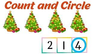 #Count and #circle the correct #number/Count and circle #activity/maths for #kids/Maths