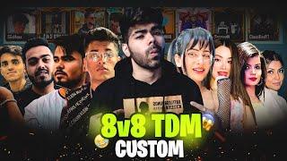 Funny 8v8 TDM Custom with BGMI Official Partners