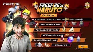 FF x NARUTO EVENT IS HERE ️ Garena Free Fire