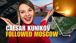 UKRAINE DESTROYS RUSSIAN LANDING WARSHIP CAESAR KUNIKOV IN CRIMEA. Vlog 600: war in Ukraine