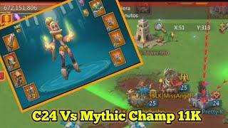 Lords Mobile Castle 24 F2P Rally Trap Eat Mythic Champ Mix Hit Lords Mobile Gameplay