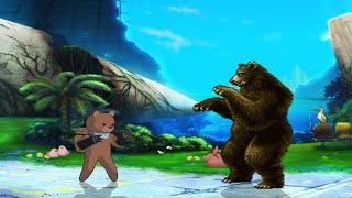 MUGEN: Maru (Me) Vs Mr. Bear (The_None)