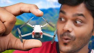 Crazy Fun and Thrilling moments with My new KUTTY 4K DRONE  சும்மா வேற லெவல் !! #dji #djimini3pro