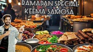 Ramadan Special - Keema Samosa - Crispy Bread - Baida Roti - Street Food Recipe @mykindofproductions