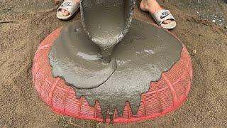 Amazing Cement Craft Ideas, Easy Garden Decoration With Fish Pots Craft