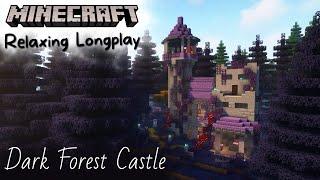 Minecraft Longplay | Cozy Witch's Castle in the Dark Forest (no commentary)