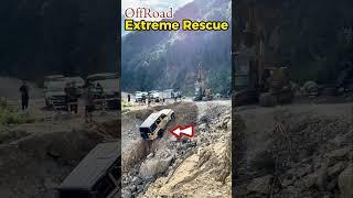 Off-Road Jeep Recovery Gone Wrong!  | Extreme Rescue #shorts #rescue