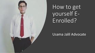 How to get yourself E-Enrolled When You are already a registered in FBR