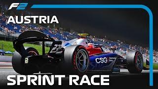 F2 Sprint Race Highlights | 2024 Austrian Grand Prix
