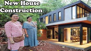 नवीन घराचे काम किती झाले | Our New House Work in Progress Vlog | Shubhangi Keer Second Homestay