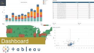 Tableau Basics 10 - How to build tableau dashboard | Tableau dashboard design