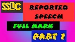 Easy mode of Reported Speech/learn Reported Speech easily/direct and Indirect speech/yes/