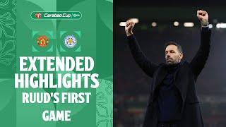 RUUD'S FIRST GAME! | Manchester United v Leicester City extended highlights