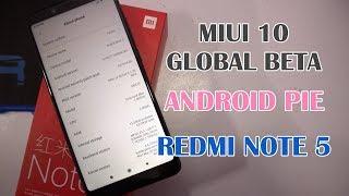 Cara Install MIUI 10 Global Beta Android Pie 9.3.28 Redmi Note 5 Lewat TWRP