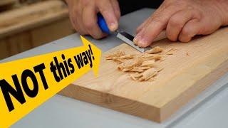 HOW To Flatten Boards Without A Jointer - Woodworking Tips