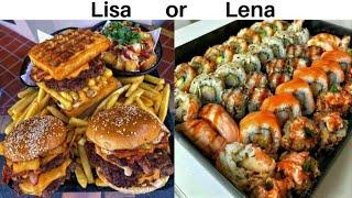 LISA OR LENA #53  (FOOD & SWEETS) PART 2 @helena035