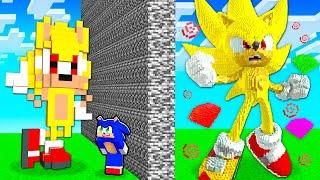 I Cheated With SUPER SONIC In Minecraft Build Battle!